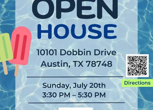 Property at 10101 Dobbin Dr, Austin, TX 78748, 5 beds, 2.5 baths