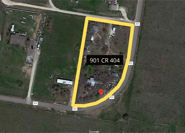 Property at 901 County Road 404 Rd, Taylor, TX 76574