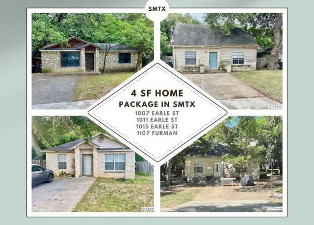 Property at 1007-1015 Earle St, San Marcos, TX 78666, 11 beds, 7 baths