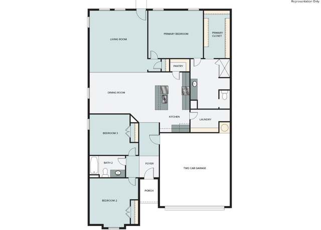 Property at 2432 Ambling Dr, Georgetown, TX 78628, 3 beds, 2 baths