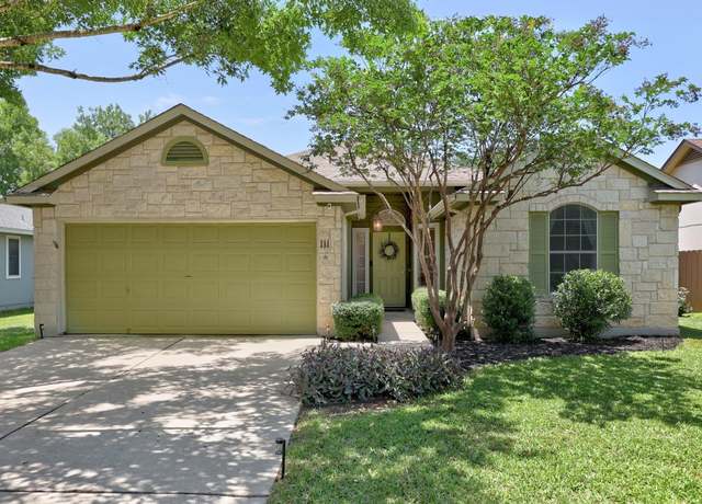 Property at 111 Estate Cv, Hutto, TX 78634, 3 beds, 2 baths
