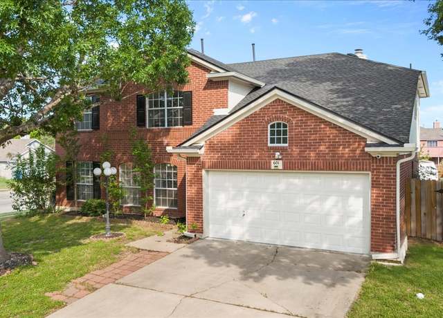 Property at 601 Wagon Wheel Trl, Pflugerville, TX 78660, 4 beds, 2.5 baths