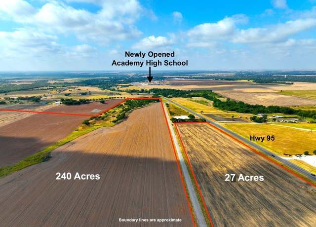 Property at 27ac Tx Hwy 95, Little River Academy, TX 76554
