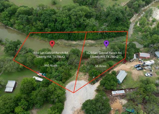 Property at 1620 San Gabriel Ranch Rd, Liberty Hill, TX 78642