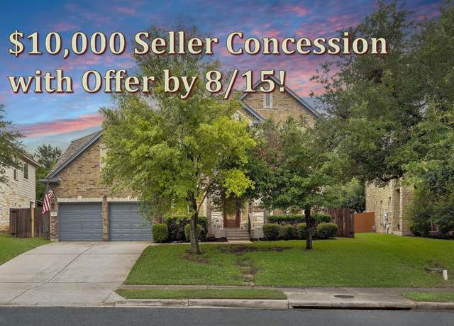 Property at 15413 Echo Hills Dr, Austin, TX 78717, 5 beds, 3.5 baths