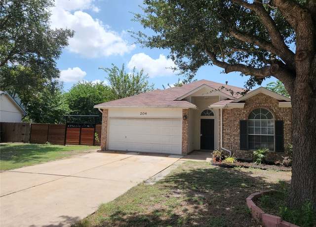 Property at 204 Mallard Cv, Hutto, TX 78634, 3 beds, 2 baths