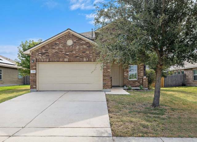 Property at 110 Carol Dr, Hutto, TX 78634, 4 beds, 2.5 baths