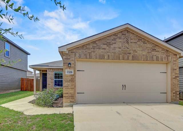 Property at 1326 Amy Dr, Kyle, TX 78640, 3 beds, 2 baths