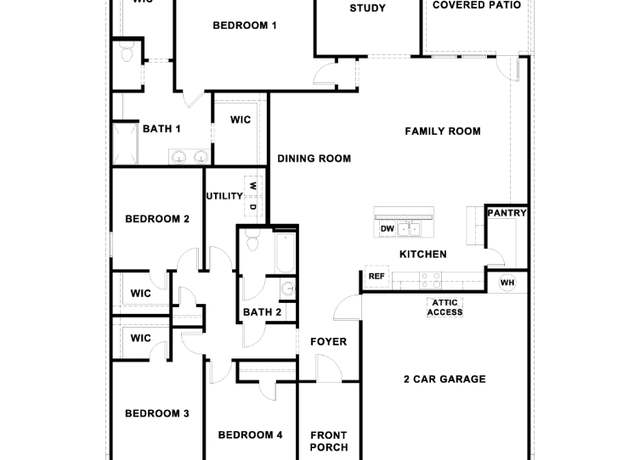 Property at 541 Tekoa Dr, Georgetown, TX 78628, 4 beds, 2 baths