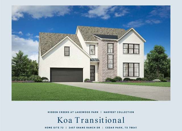 Property at 2457 Shane Ranch Dr, Cedar Park, TX 78613, 6 beds, 4.5 baths