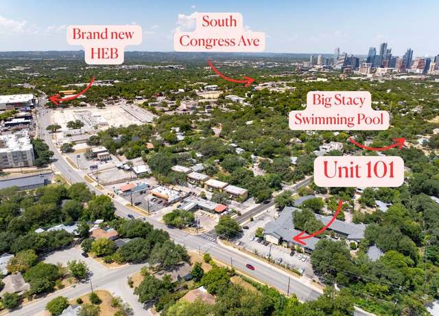 Property at 2303 East Side Dr #101, Austin, TX 78704, 1 bed, 1 bath