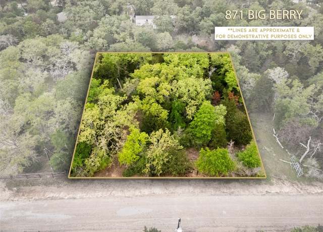 Property at 871 Big Berry Rd, Somerville, TX 77879