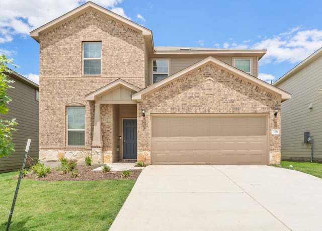 Property at 316 Paradise Canyon Dr, Jarrell, TX 76537, 3 beds, 2.5 baths