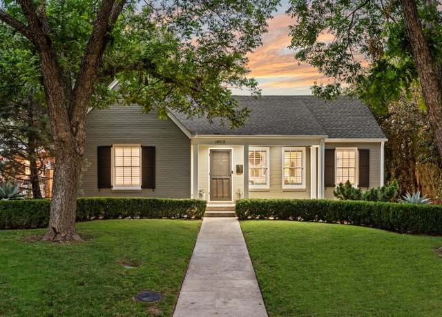 Property at 1603 Westover Rd, Austin, TX 78703, 3 beds, 2 baths
