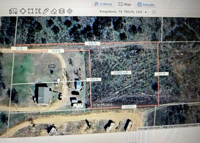 Property at 0 Indian Trl, Kingsland, TX 78639