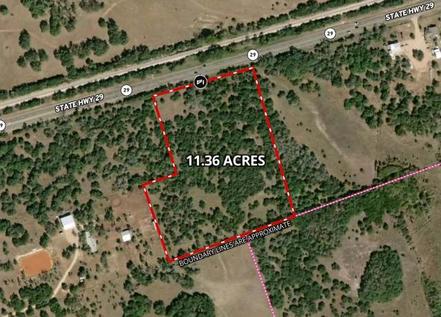 Property at TBD Highway 29, Bertram, TX 78605