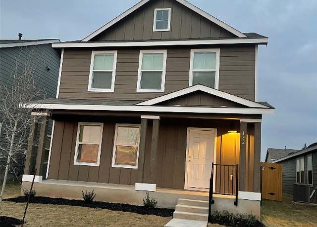 Property at 182 Sambre St, Kyle, TX 78640, 4 beds, 2.5 baths