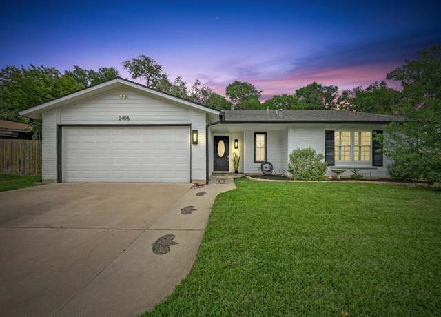 Property at 2406 Burly Oak Dr, Austin, TX 78745, 3 beds, 2 baths