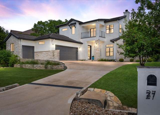 Property at 27 Wingreen Loop, The Hills, TX 78738, 4 beds, 4 baths