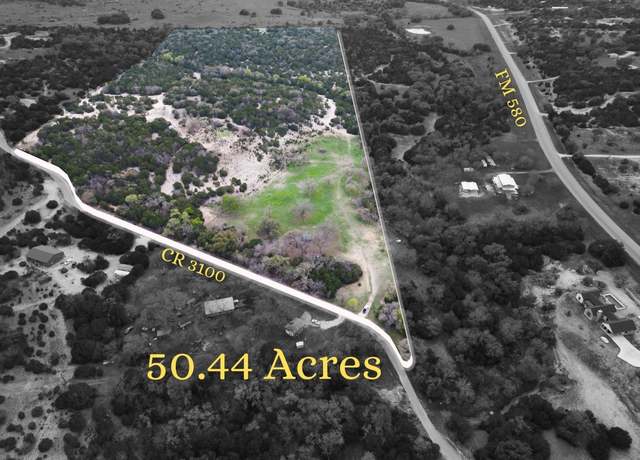 Property at 50.44 Acres County Road 3100, Lampasas, TX 76550