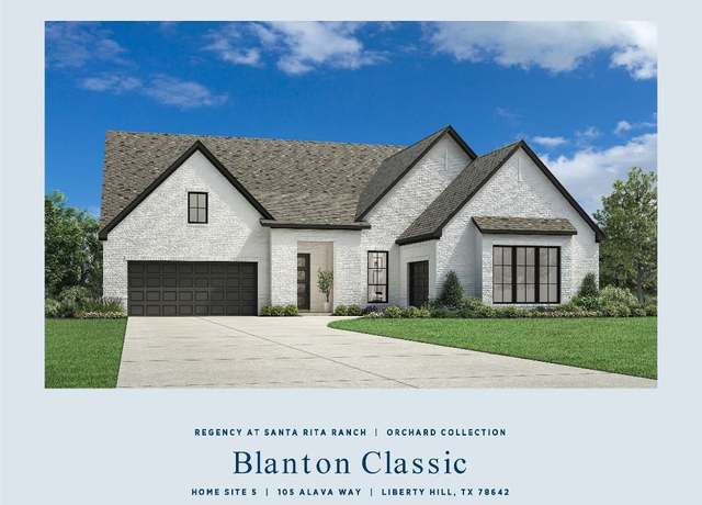 Property at 105 Alava Way, Liberty Hill, TX 78642, 3 beds, 3.5 baths