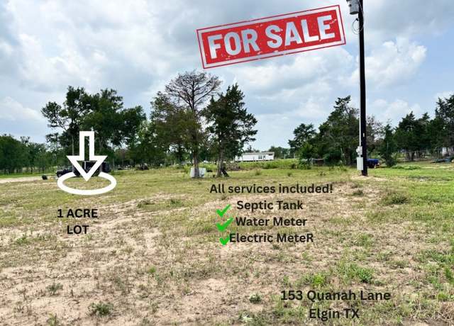 Property at 153 Quanah Ln, Elgin, TX 78621