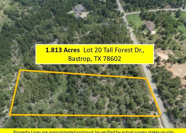 Property at Lot 20 Tall Forest Dr, Bastrop, TX 78602