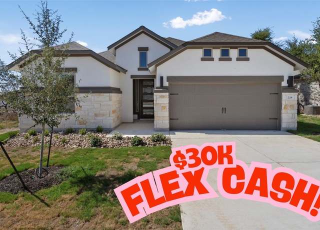 Property at 228 Scenic Hills Cir, Georgetown, TX 78628, 4 beds, 3 baths