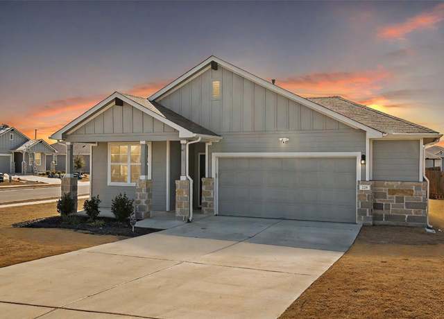 Property at 228 Greens Bayou Trl, Hutto, TX 78634, 4 beds, 2 baths