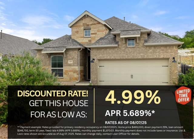 Property at 400 Saturnia Dr, Georgetown, TX 78613, 4 beds, 3 baths