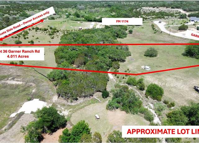 Property at Lot 36 Garner Ranch Rd, Bertram, TX 78605