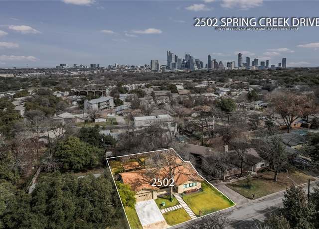 Property at 2502 Spring Creek Dr, Austin, TX 78704, 3 beds, 2 baths