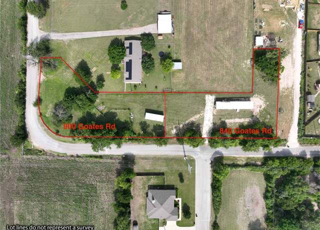Property at 900 Goates Rd, Troy, TX 76579