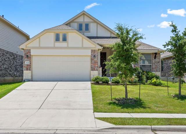 Property at 532 Elm Green St, Hutto, TX 78634, 3 beds, 2 baths