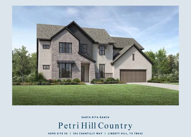Property at 104 Chantilly Way, Liberty Hill, TX 78642, 4 beds, 3.5 baths