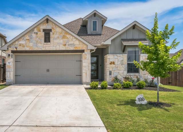 Property at 100 Rebel Red Cv, Liberty Hill, TX 78642, 4 beds, 2 baths