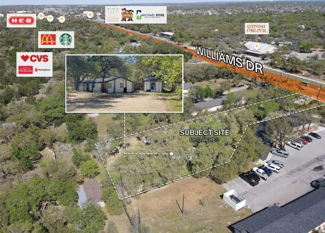 Property at 4138 Williams Dr, Georgetown, TX 78628