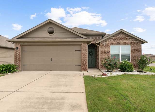 Property at 447 Discovery Dr, Kyle, TX 78640, 3 beds, 2 baths