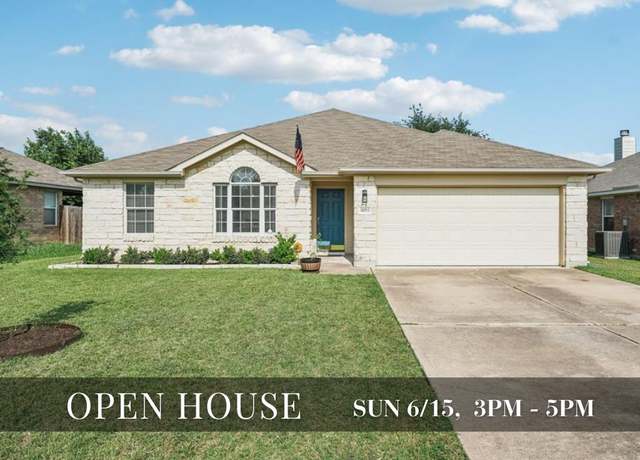 Property at 6015 Lone Star Ct, Hutto, TX 78634, 3 beds, 2 baths