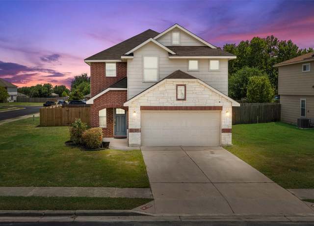 Property at 128 Luna Vista Dr, Hutto, TX 78634, 4 beds, 3 baths