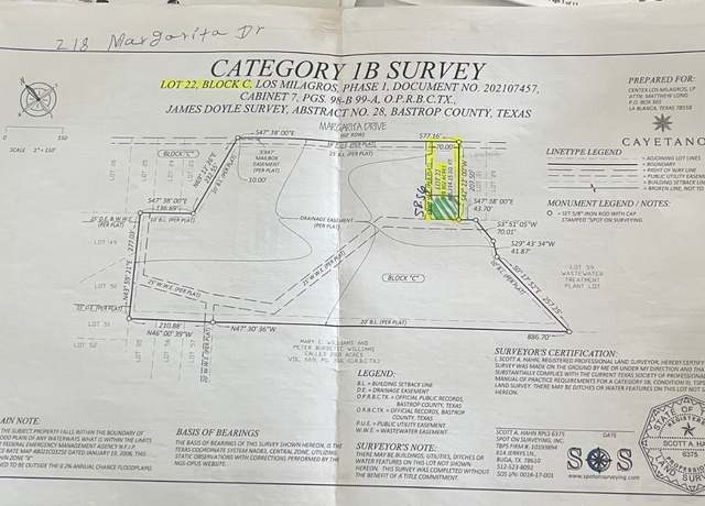 Property at 218 Margarita Dr, Dale, TX 78616