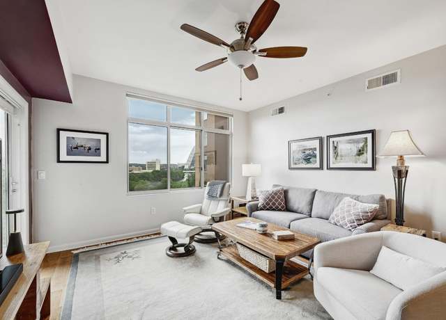 Property at 54 Rainey St #814, Austin, TX 78701, 2 beds, 2 baths