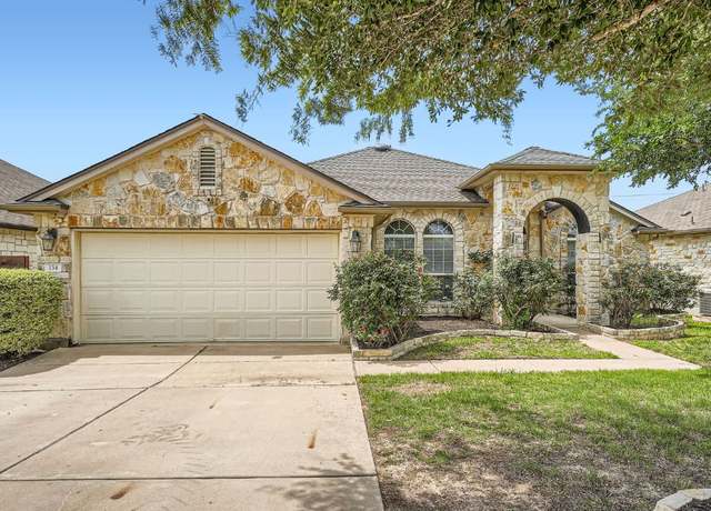Property at 134 Sassafras St, Hutto, TX 78634, 3 beds, 2 baths