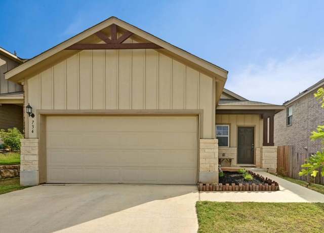 Property at 734 Pepperbark Loop, Buda, TX 78610, 3 beds, 2 baths