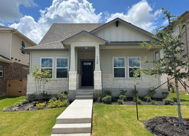 Property at 124 Zinnia Ln, Hutto, TX 78634, 4 beds, 3 baths