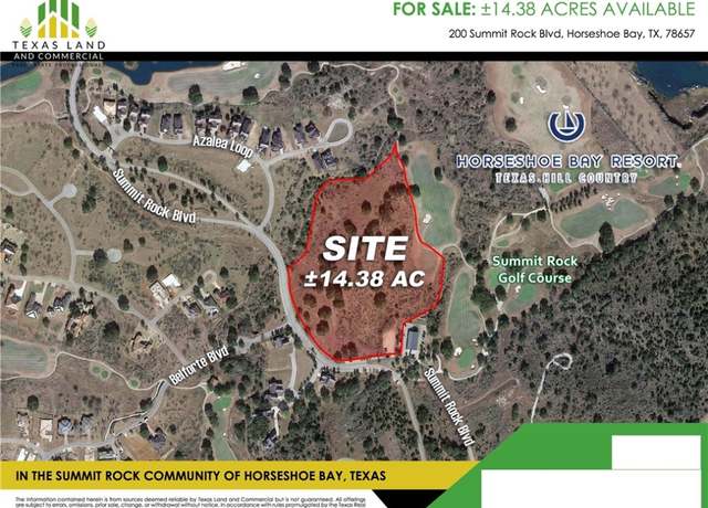 Property at 200 Summit Rock Blvd, Horseshoe Bay, TX 78657