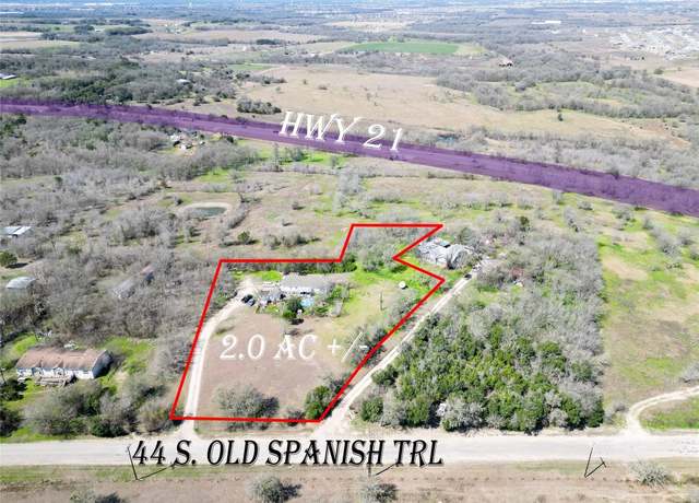 Property at 44 S Old Spanish Trl S, Kyle, TX 78640, 4 beds, 2 baths