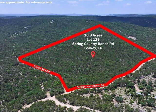 Property at Lot 129 Spring Country Ranch Rd, Leakey, TX 78873
