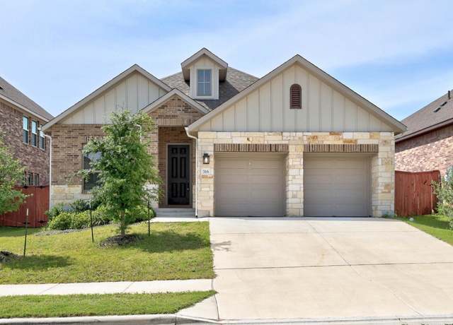 Property at 316 Barrel Bnd, Georgetown, TX 78628, 3 beds, 2 baths