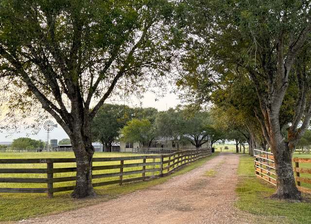 Property at 548 County Road 303, Shiner, TX 77984, 3 beds, 2 baths